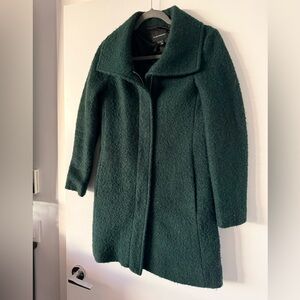 Club Monaco Green Wool Peacoat